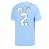 Muški Nogometni Dres Manchester City Kyle Walker #2 Domaci 2023-24 Kratak Rukav